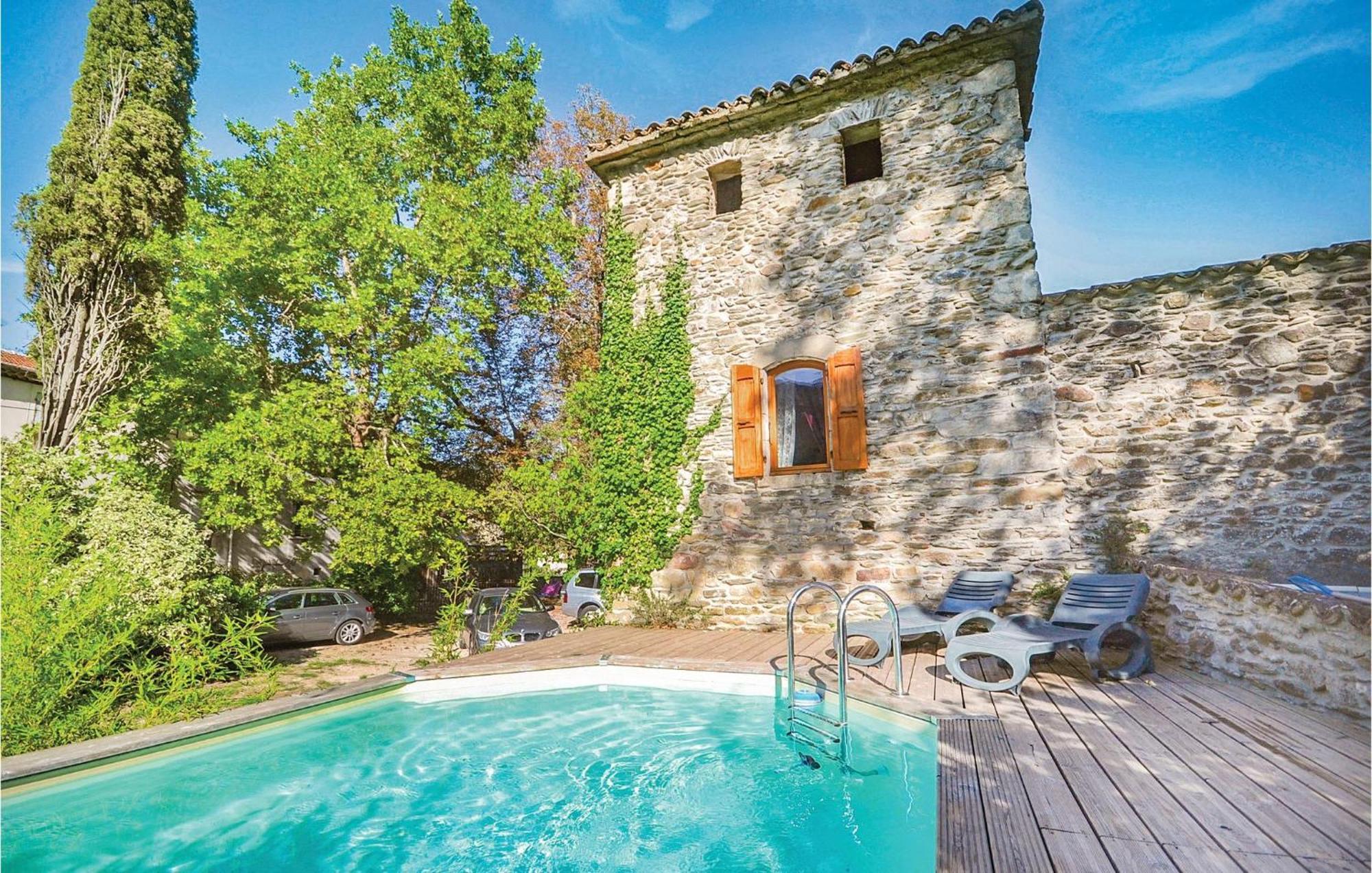 2 Bedroom Nice Apartment In Les Salles-Du-Gardon Soustelle ภายนอก รูปภาพ