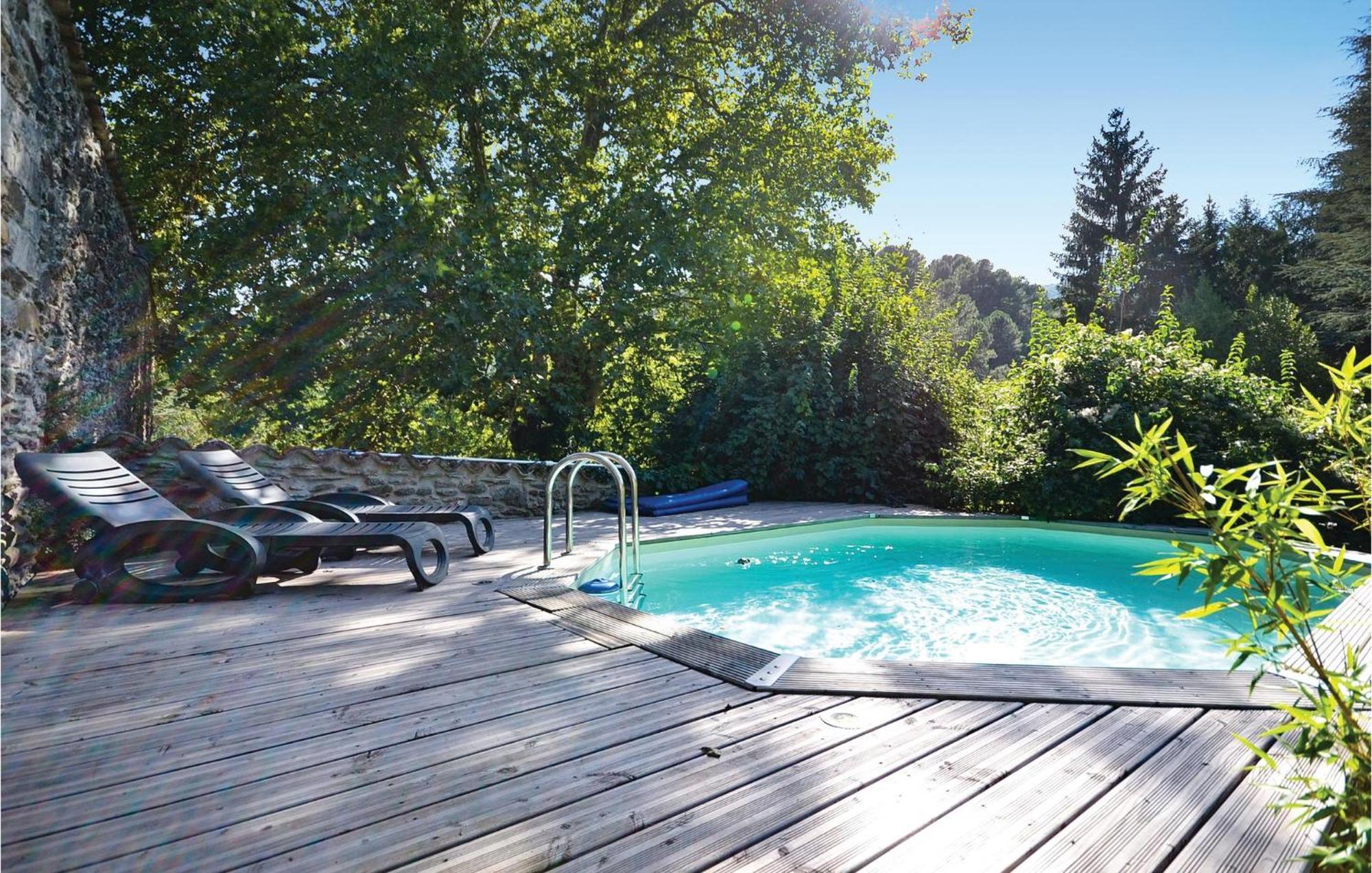 2 Bedroom Nice Apartment In Les Salles-Du-Gardon Soustelle ภายนอก รูปภาพ